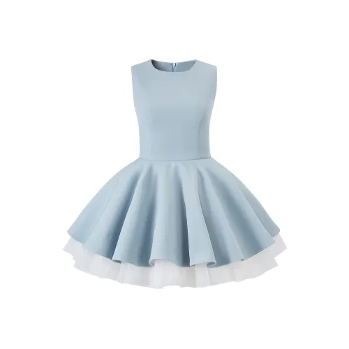 Ning Cai Yuer Без рукавов Платье Женское