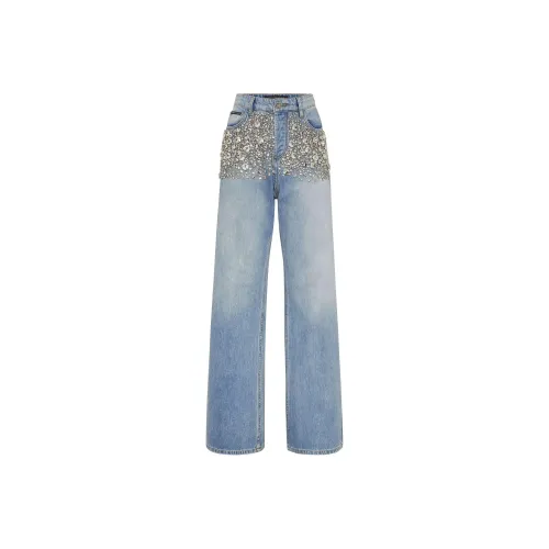 PHILIPP PLEIN Индиго Женские Джинсы