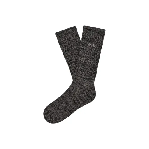 UGG 1 пачка черные мужские носки MID до икры