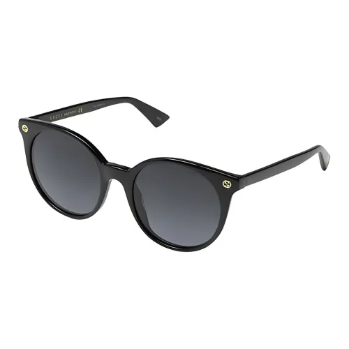 GUCCI Пластиковая оправа OVAL SUNGLASSES Женские