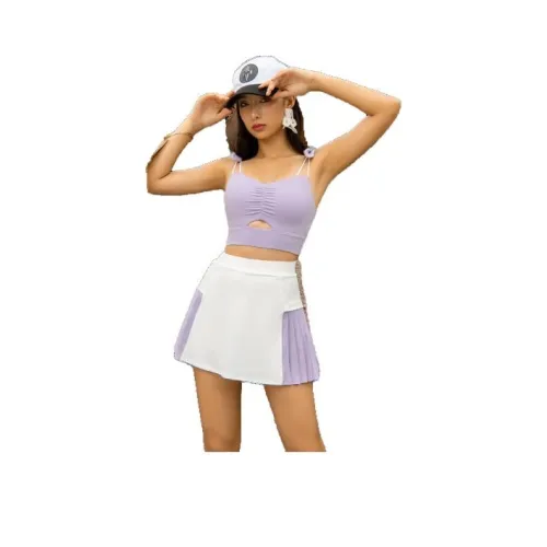 GIDI BOHO Лаванда/Кремово-белый Женские Комплекты с юбкой