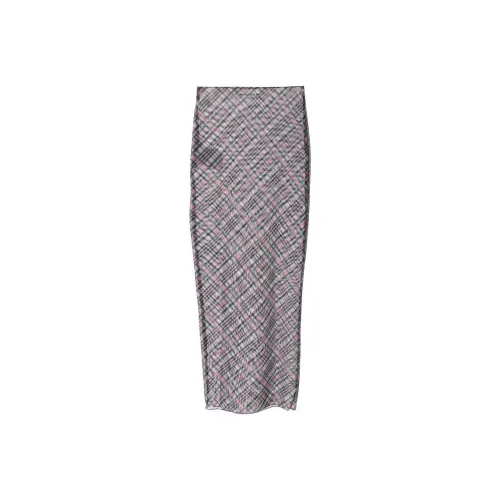 PHILOSOPHY DI LORENZO SERAFINI Повседневный Длинный Юбка Женская Серый