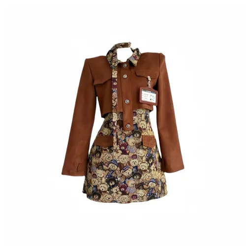 FOCOS STUDIO Длинное платье с длинными рукавами женское