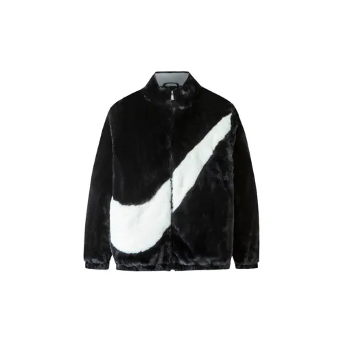 NIKE Черные Kids Утеплённые Куртки