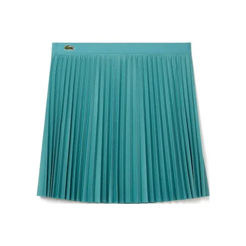 LACOSTE Приливно-голубой Женские Повседневные Короткие Юбки