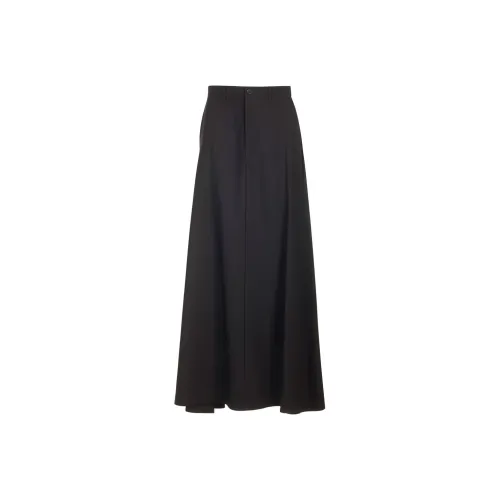 BALENCIAGA Черные Женские Повседневные Длинные Юбки