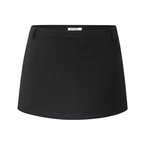 Ariseism Низкий Шов Полу-Длина Повседневные Короткие Юбки Женские