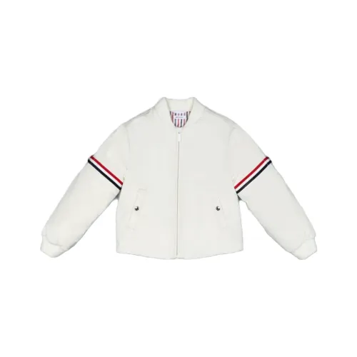 THOM BROWNE Белый Kids Куртки