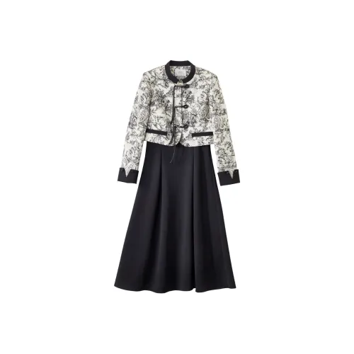 XIANGYING Повседневный костюм женский черный