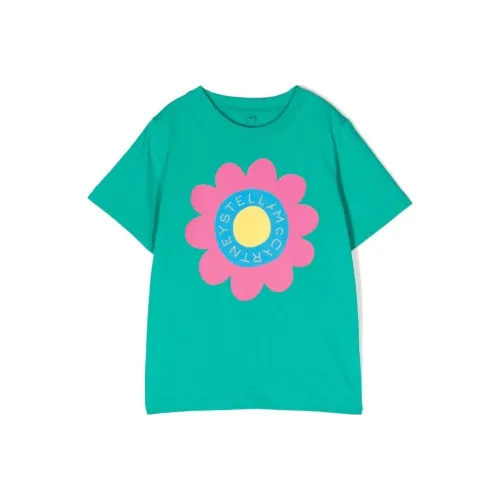 STELLA MCCARTNEY Зеленые Kids T-рубашки