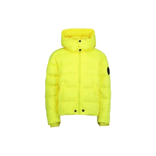 DIESEL Детский пуховик цвет желтый