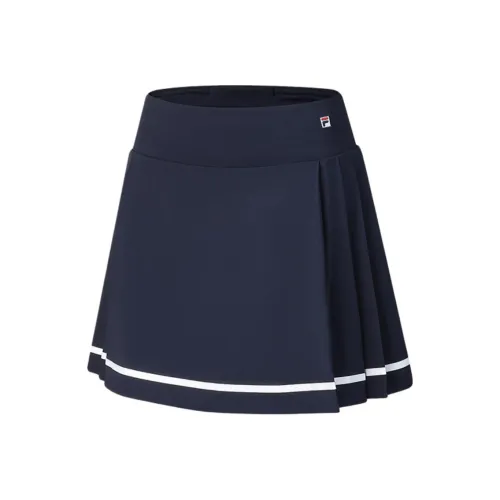 FILA Королевский синий Женские Повседневные Короткие Юбки