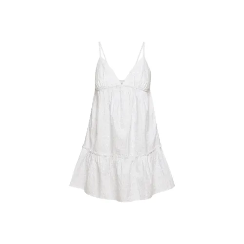 ARITZIA Sunday Best AROMA Платье Slip Платье Women's White Cruise Синий Белый Фон Принт