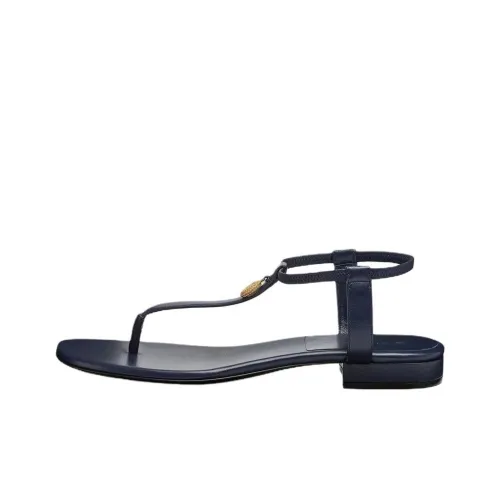 Loro Piana Mindil Infra one Ремень Сандалии Женские Темно-синий