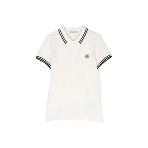 Moncler Белые Детские Рубашки T