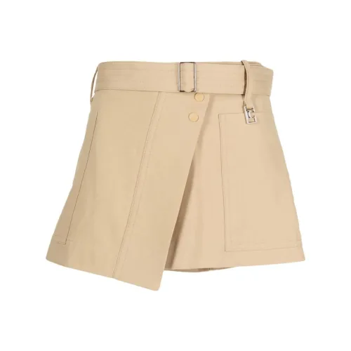 LOW CLASSIC Песочный коричневый Женские короткие юбки карго