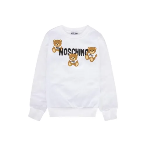 MOSCHINO Белый Kids Свитшоты