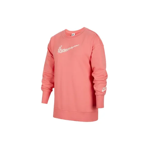 NIKE Солено-розовый Kids Свитшоты