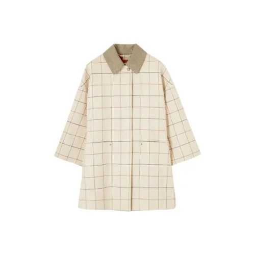 Loro Piana Тренчкот Женские Клетка