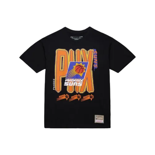 MITCHELL NESS SU25 100% хлопок T-рубашка унисекс 1 упаковка черный