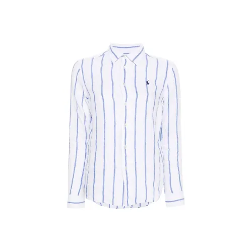 Polo Ralph Lauren SS24 Рубашка Женская Средняя Синий