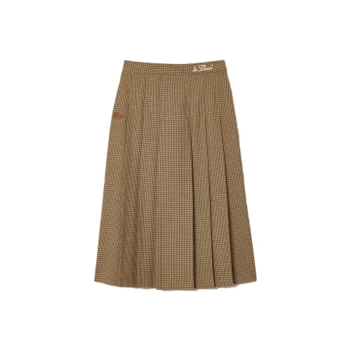 LACOSTE Светло-коричневая женская повседневная длинная юбка