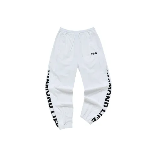 FILA FUSION Стандартный белый Женские спортивные брюки