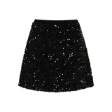 Шорты-юбка "Starry Night Black"