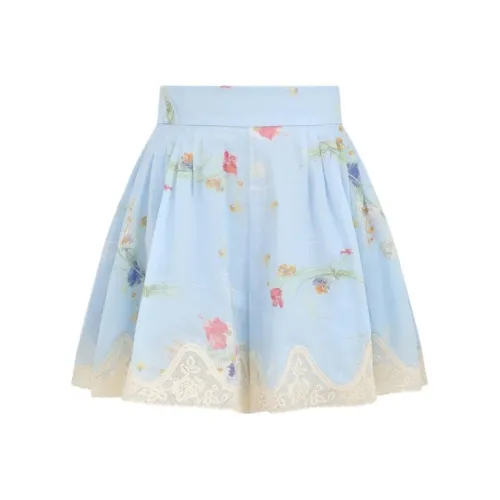 Zimmermann Синие Женские Повседневные Шорты