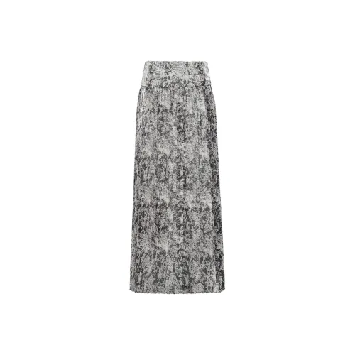 MEIYANG Многоцветные Женские Повседневные Длинные Юбки