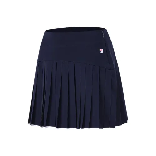 FILA RD Королевский синий Женские Повседневные Короткие Юбки