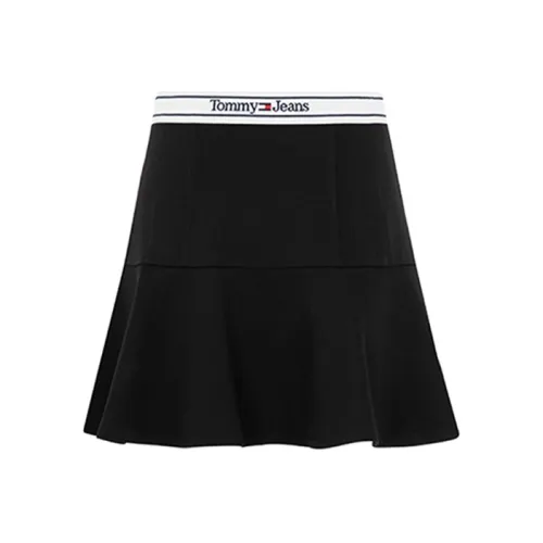 Tommy Hilfiger SS23 Черная Женская Повседневная Короткая Юбка