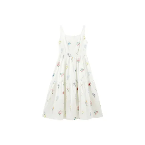 LEDIN Slip Платье Женское Сладкое Кукурузно-желтое