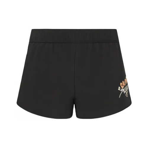Calvin Klein Черные Женские Спортивные Шорты