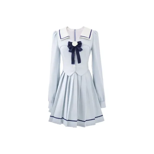 Incolore Длинное платье с длинными рукавами женское