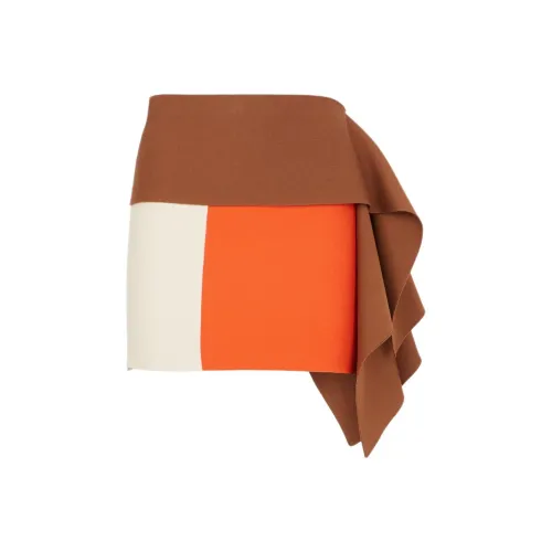 FENDI Повседневные короткие юбки Женские Многоцветный