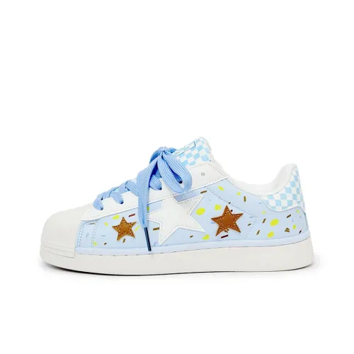 SUPEREDGE Амортизация Устойчивые к воздействию Устойчивые к износу Низкие Кроссовки для скейтбординга Унисекс Синие