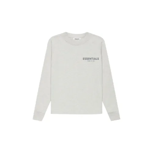 Fear of God Essentials SS21 Светло-овсяный Kids T Рубашки