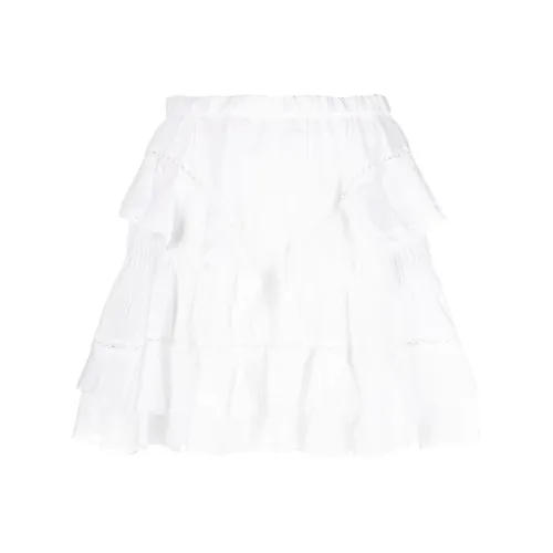 ISABEL MARANT Белая Женская Повседневная Короткая Юбка