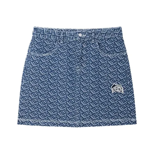 BOY LONDON Синие Женские Джинсовые Короткие Юбки