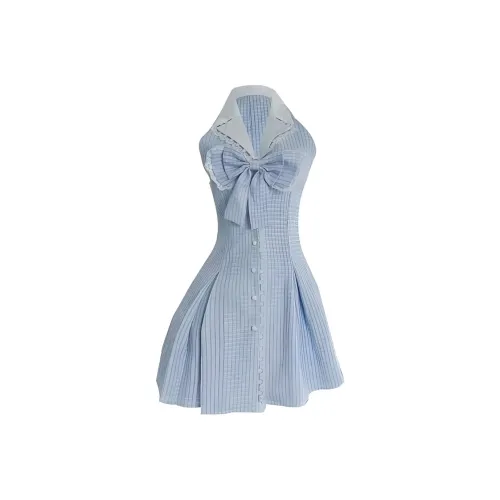 Incolore Без рукавов Платье Женское Светло-Синий