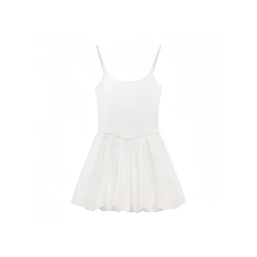 MIMOSA CHUR Платье-комбинация Женское Белое