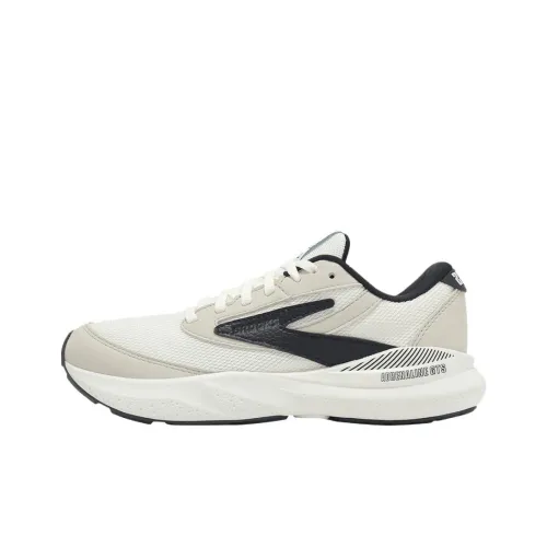 Brooks Adrenaline GTS 24 Противоскользящие устойчивые к истиранию низкий топ беговые кроссовки женские бежевые