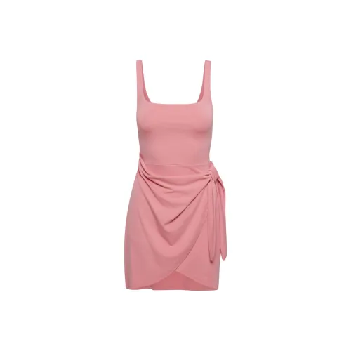 ARITZIA WILFRED Новый Saturn Mini Dress Slip Dress Women's Petunia Pink