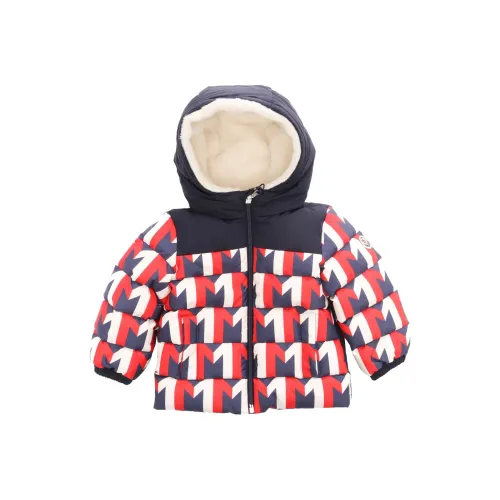 MONCLER Красный Kids Пуховики