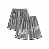 Серый [Письмо наклонное Абрикос] Однослойный