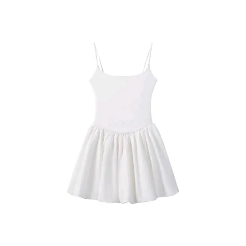 HeartyBite Slip Платье Женское Белое