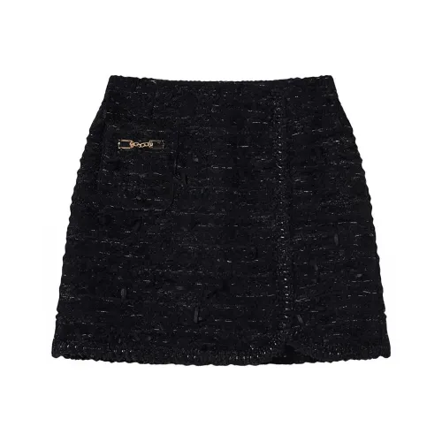 Goodland Повседневные короткие юбки Женские Черный