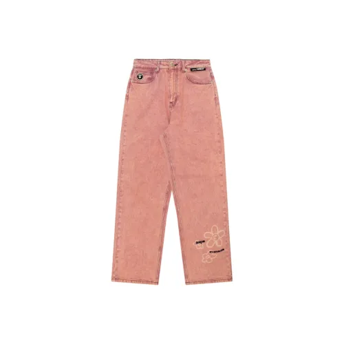 aape Розовые PKX Женские Джинсы