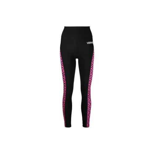 VERSACE Черные Женские Спортивные Брюки